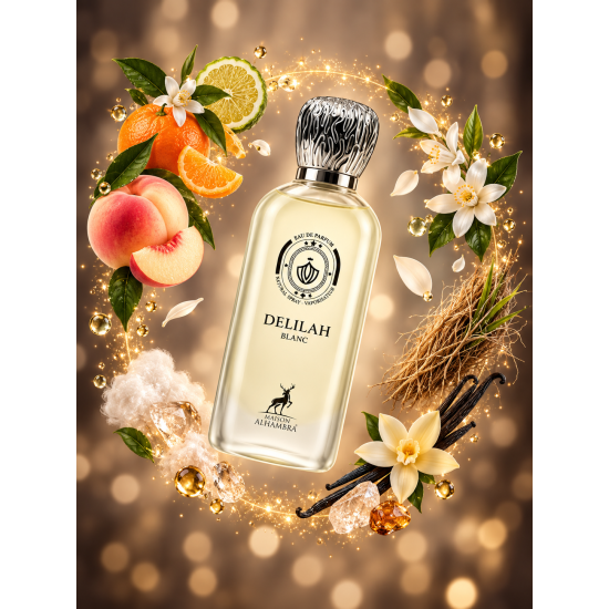Perfume Feminino Delilah Blanc EDP – Maison Alhambra 100ML