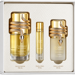 Kit Feminino Musaman White Intense EDP 100mL + Travel Spray 10ML + Perfume Capilar 50mL – Lattafa