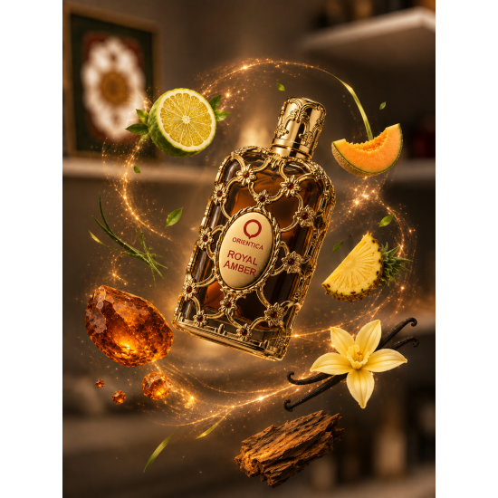 Perfume Feminino Royal Amber EDP – Orientica 100ML