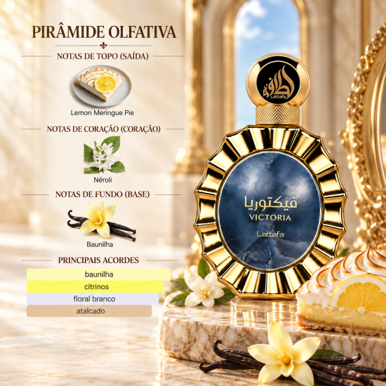 Perfume Feminino Victoria EDP– Lattafa 100ML